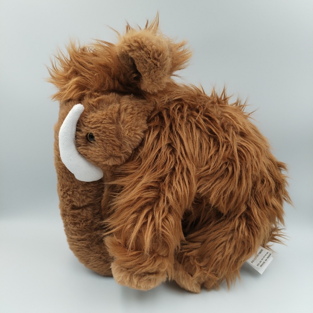Walmart‎ Woolly Mammoth Plush Stuffed Animal 9" Tall 15" Long